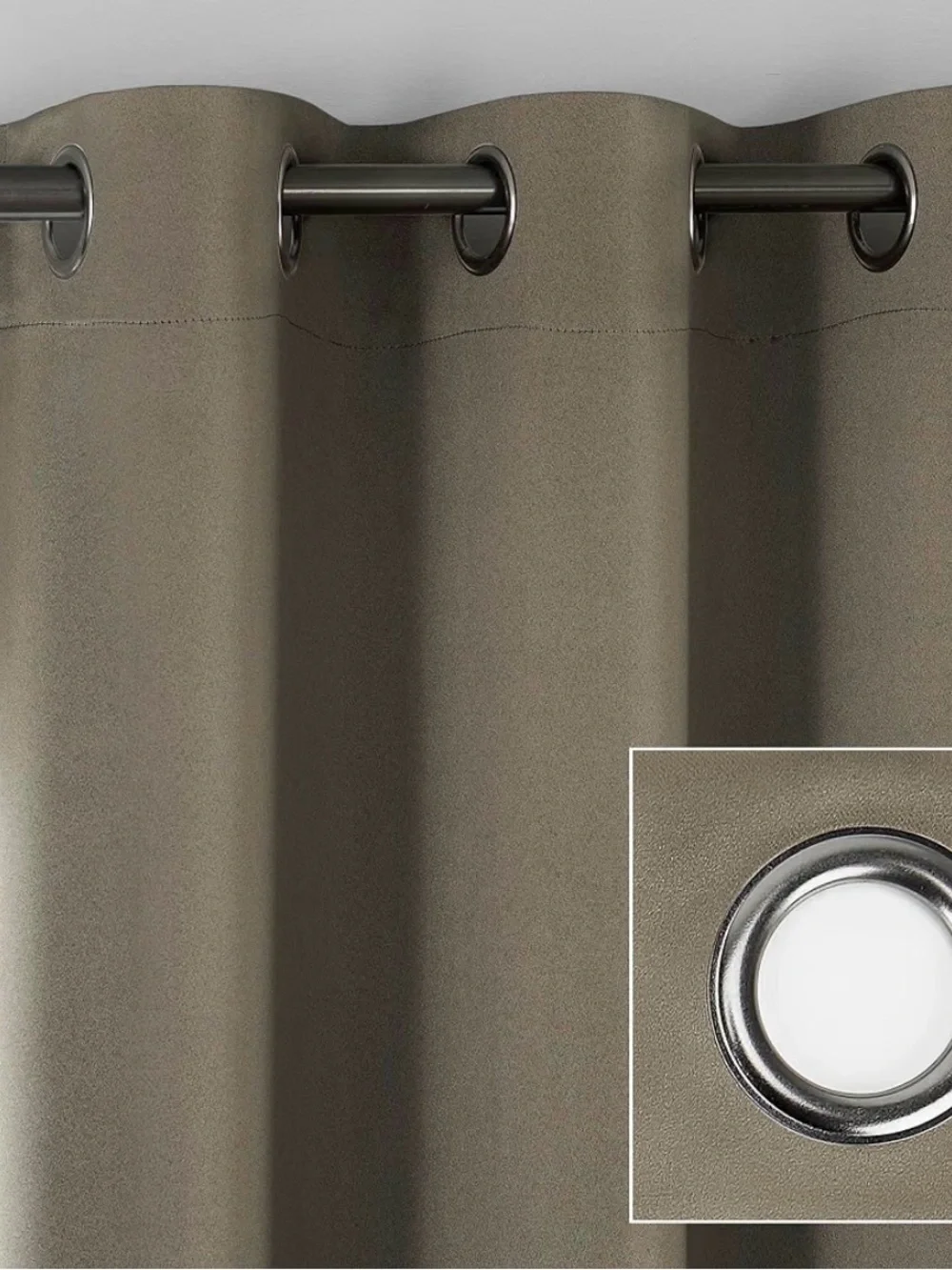 Sun Zero 2-Pack  Blackout Grommet Curtain Panel Pair, 52